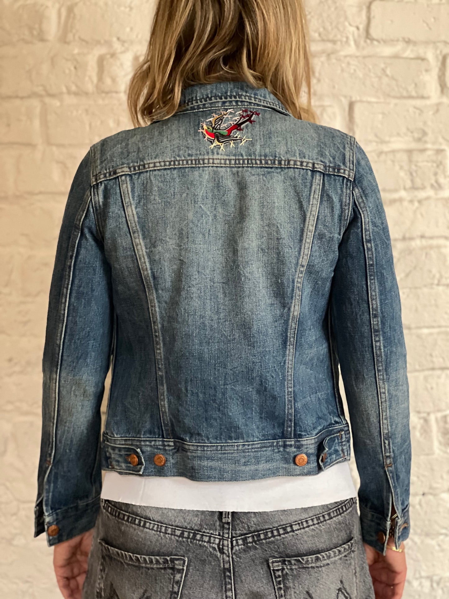 VESTE DENIM ITS ALL ABOUT NATURE