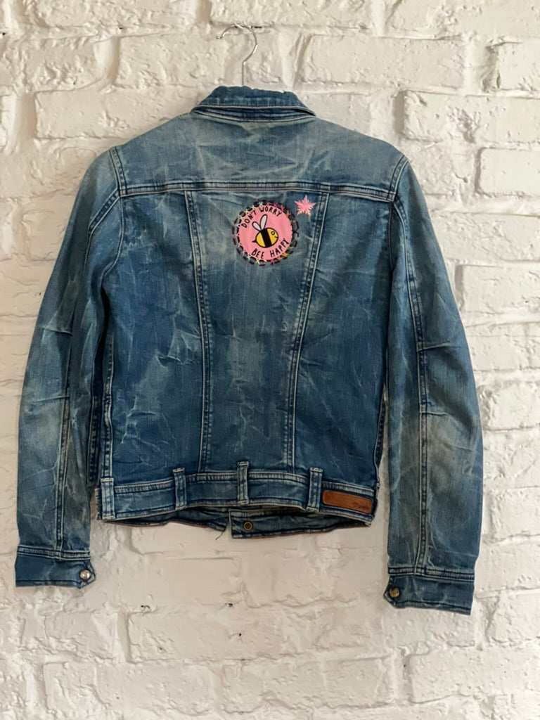 VESTE DENIM DONUT WORRY