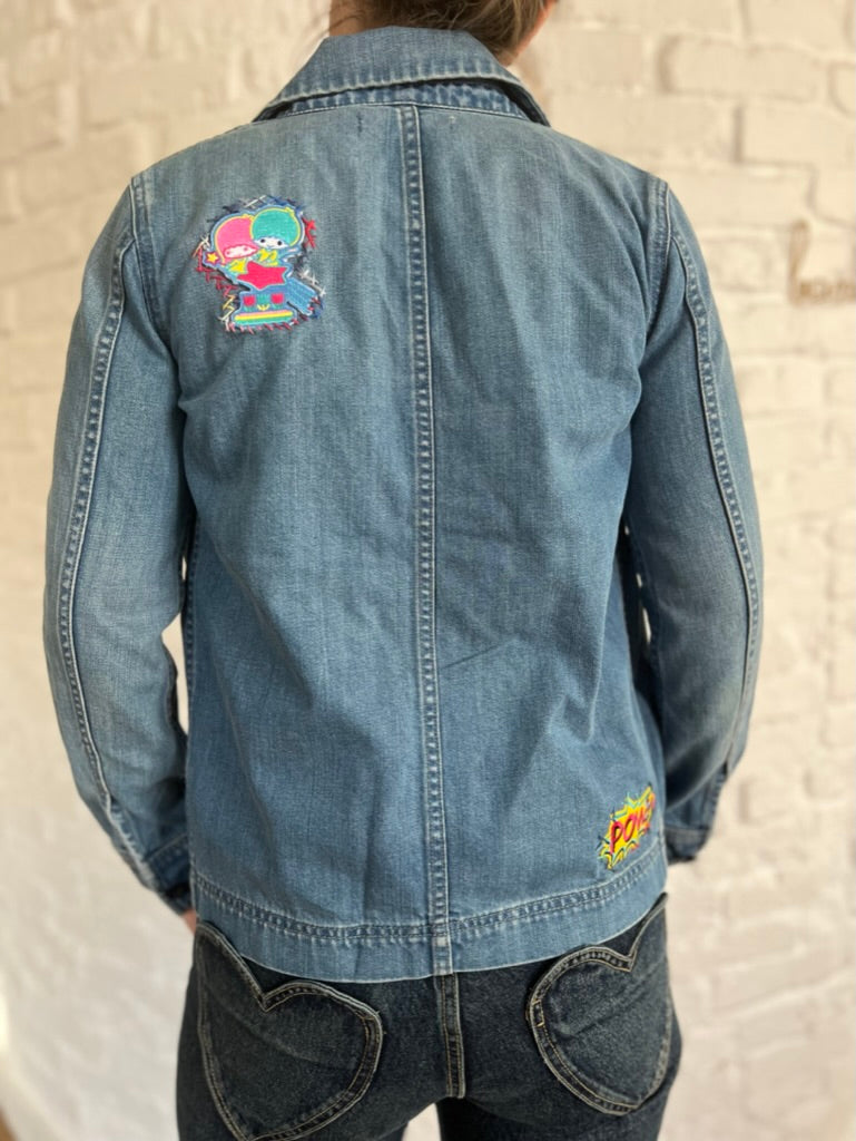 VESTE DENIM POW LITTLE STAR