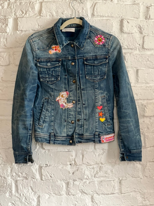 VESTE DENIM DONUT WORRY