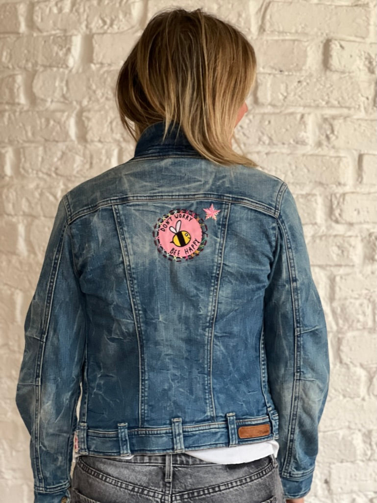 VESTE DENIM DONUT WORRY
