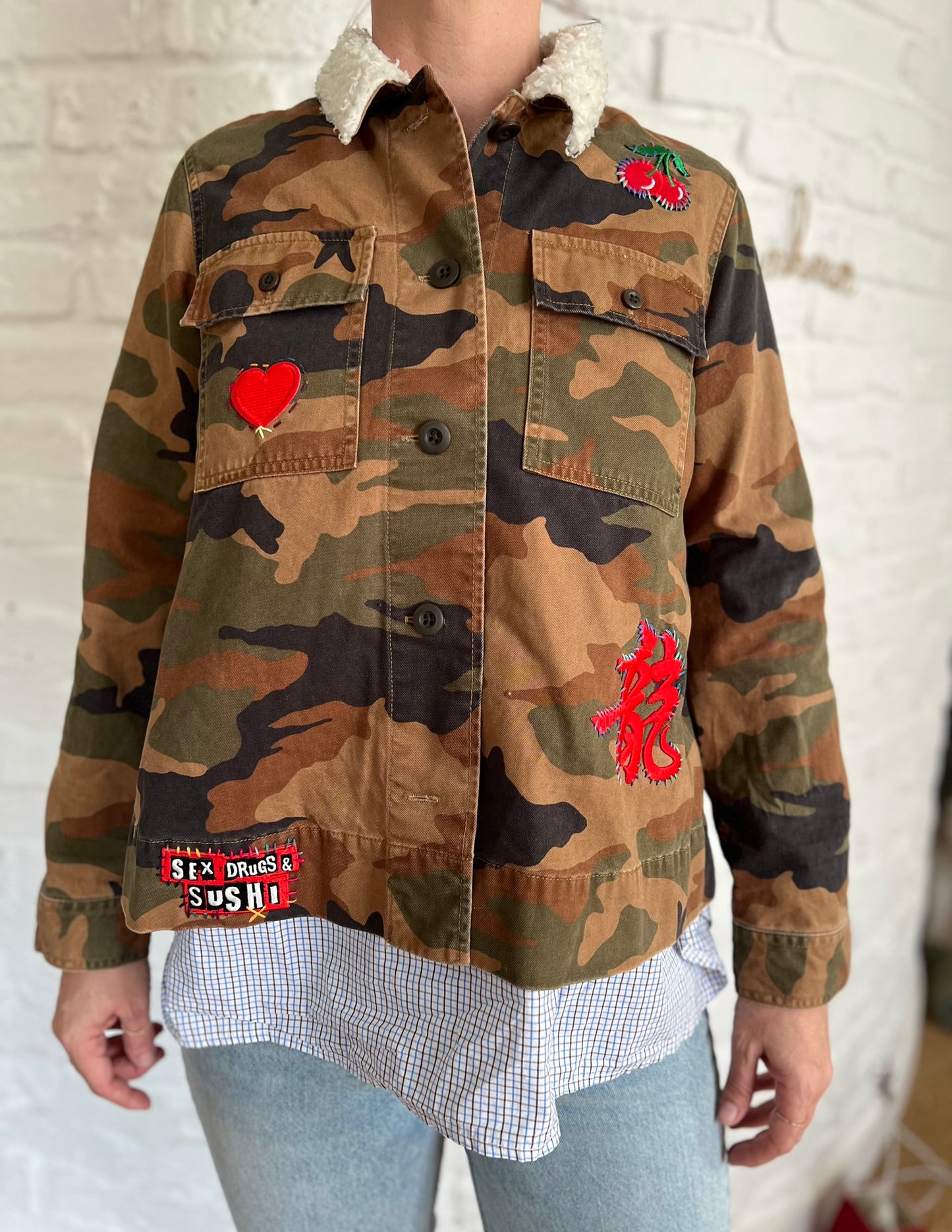 VESTE CAMO MANGA CHERRY SUSHI