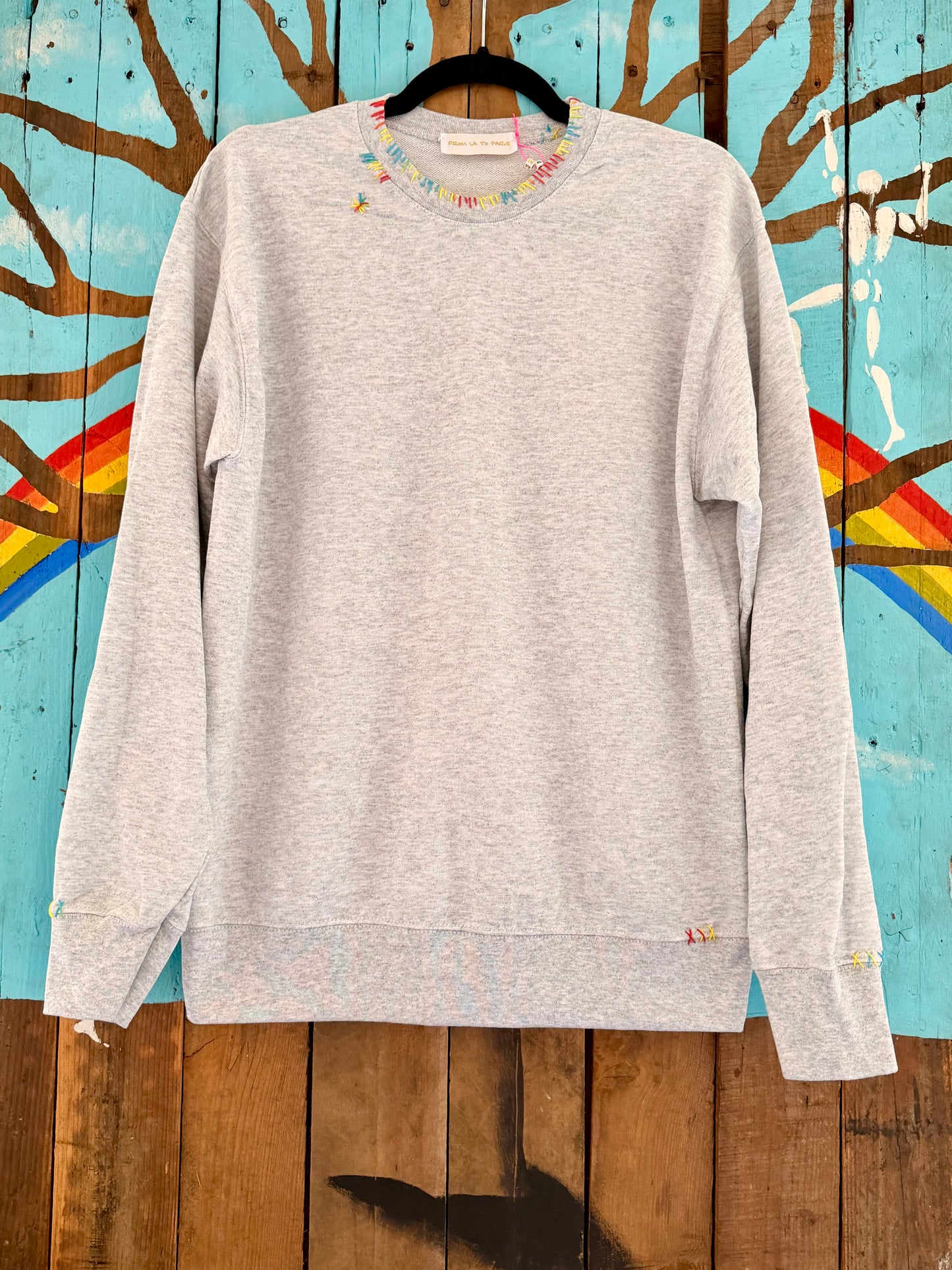 SWEAT-SHIRT FROM PARIS TO LA