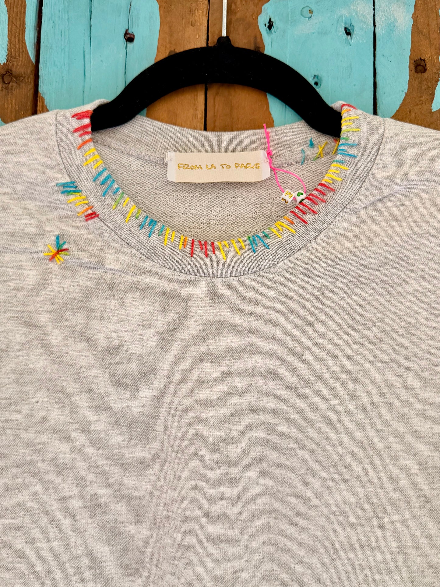 SWEAT-SHIRT FROM PARIS TO LA