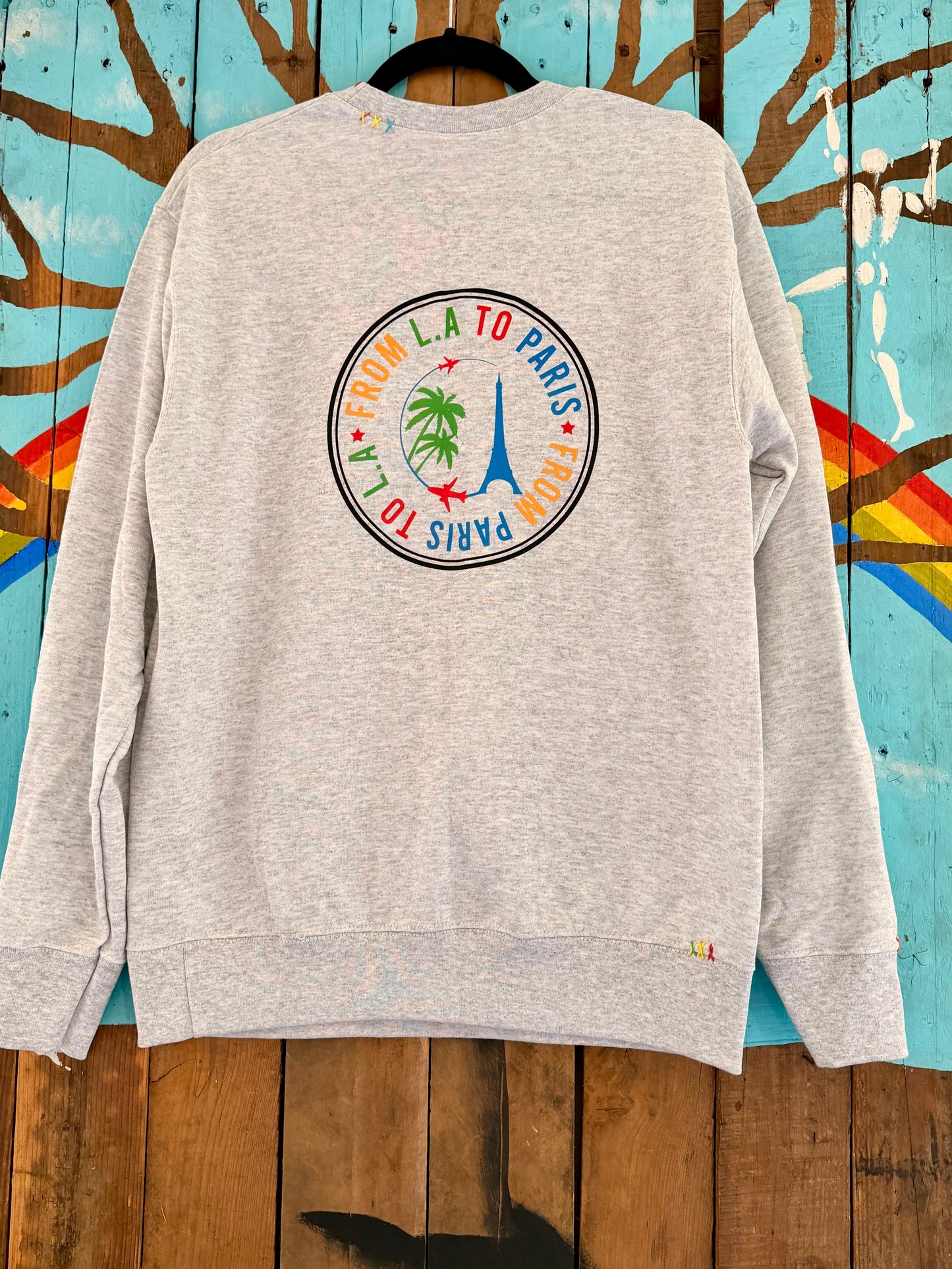 SWEAT-SHIRT FROM PARIS TO LA