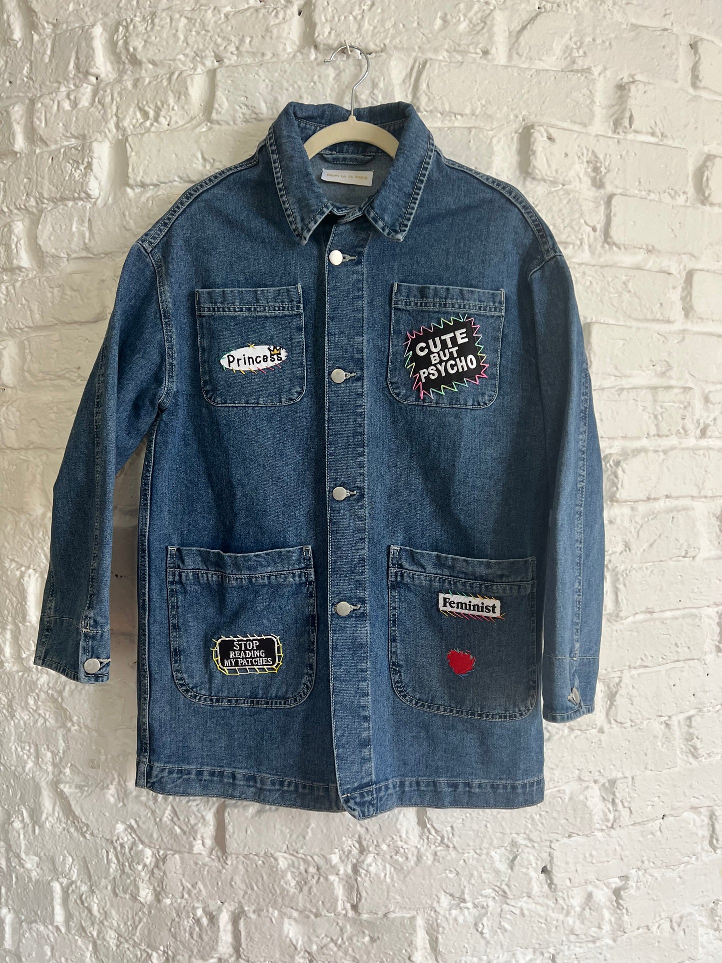 VESTE DENIM CUTE BUT PSYCHO