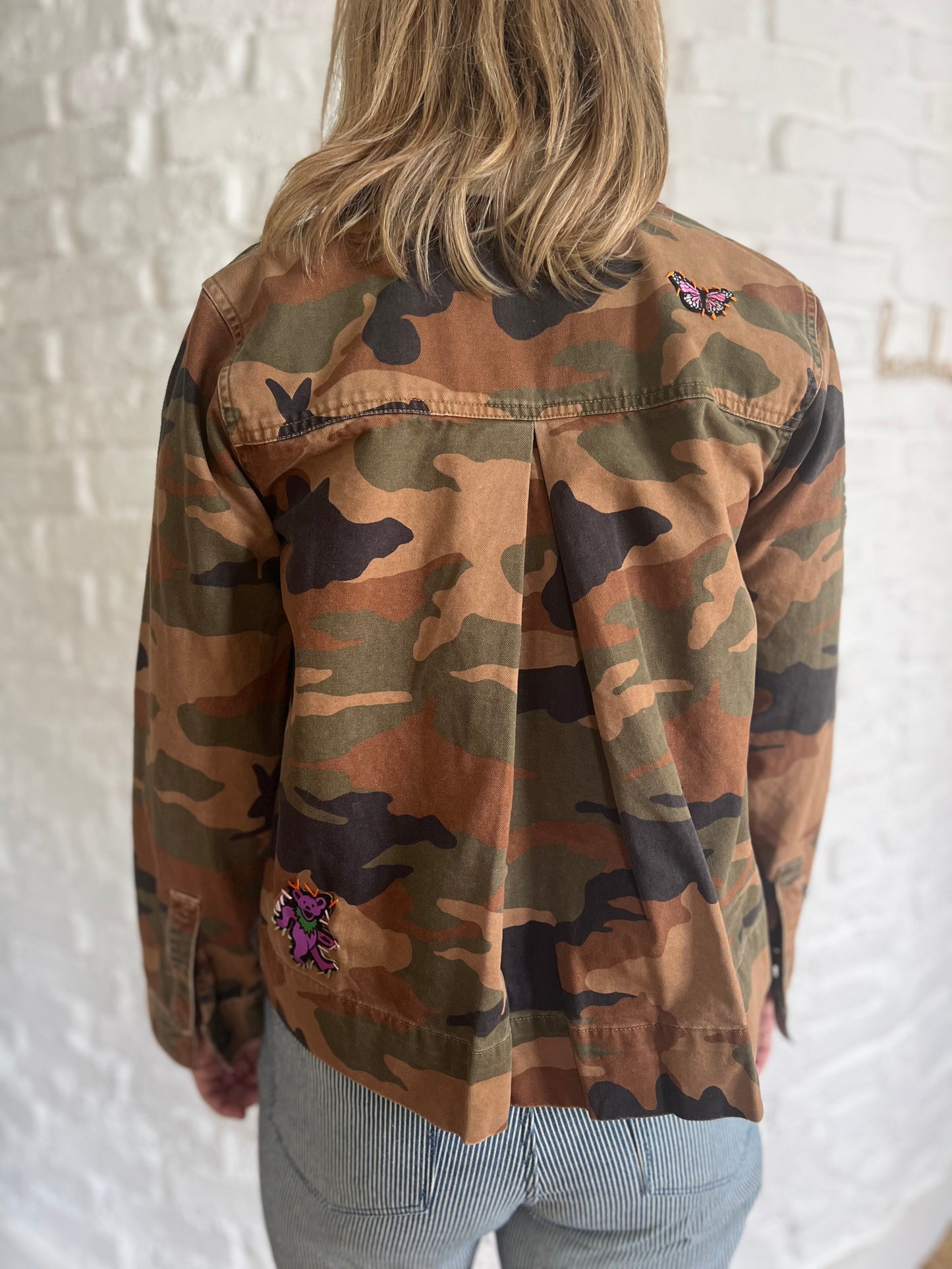 VESTE CAMO LUCKY PURPLE BEAR