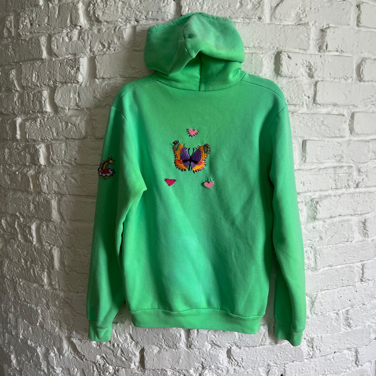 HOODIE VERT ALOHA LITTLE PONY