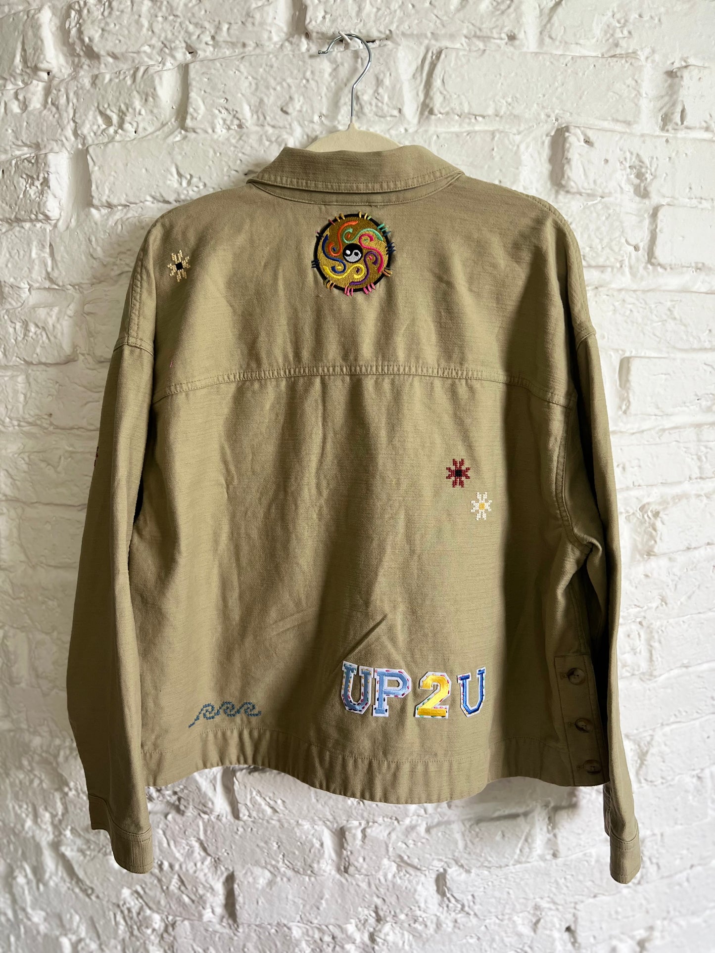 VESTE BEIGE UP2U