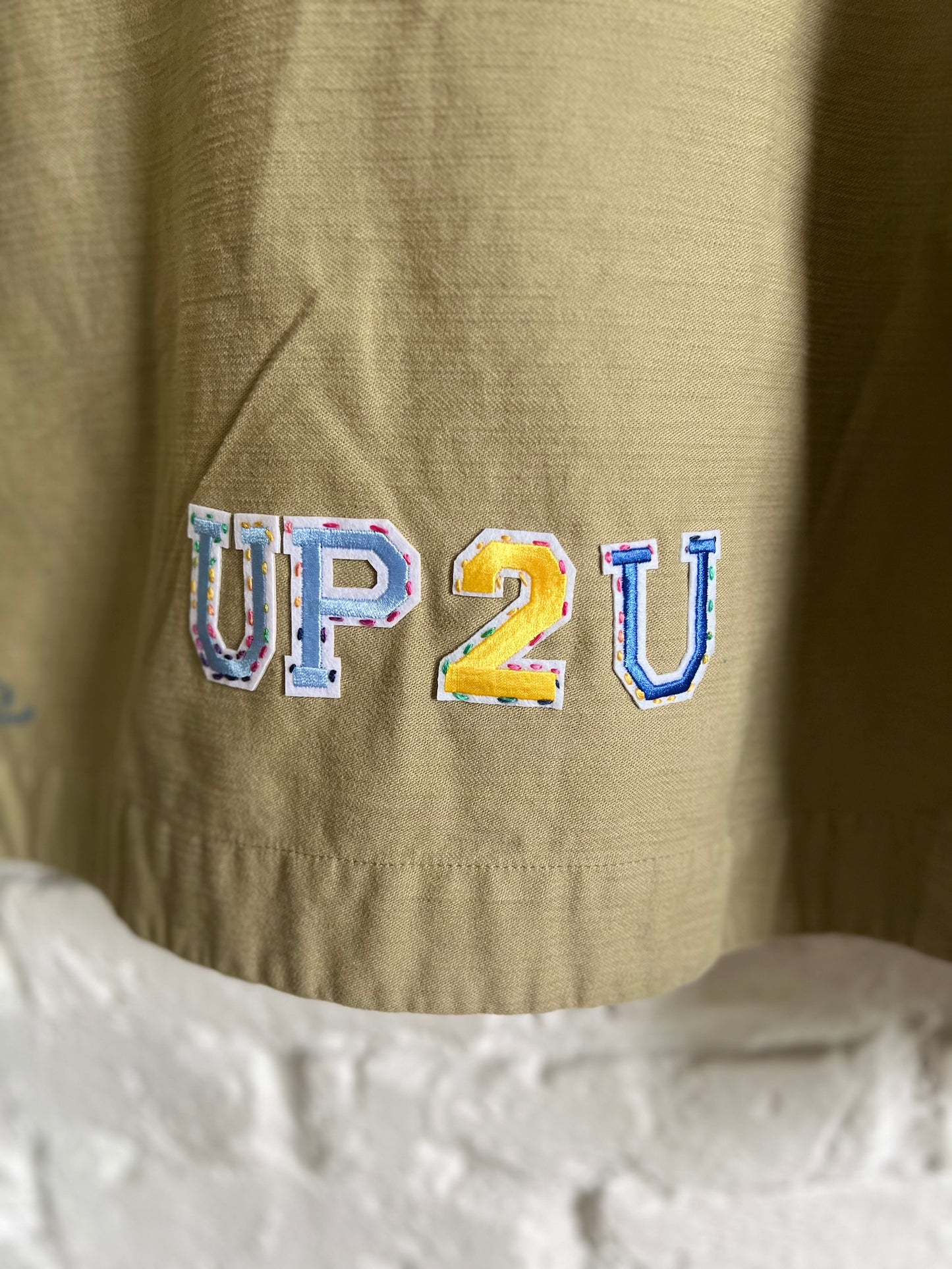 VESTE BEIGE UP2U