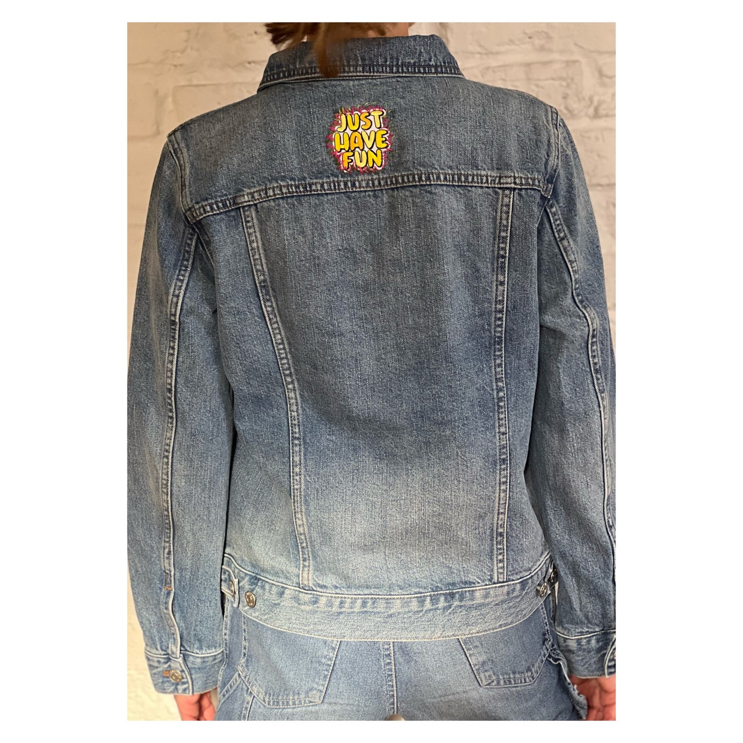 VESTE DENIM JUST HAVE FUN