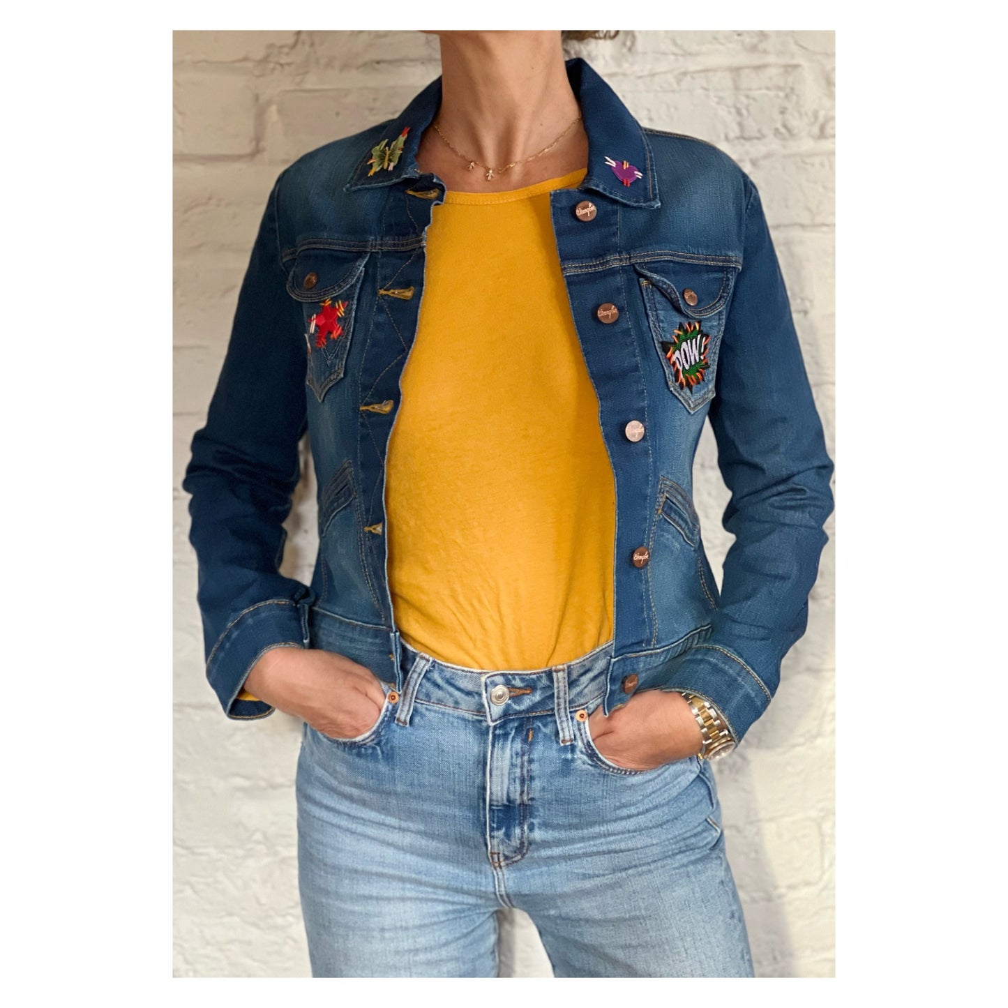 VESTE DENIM POW & EYE