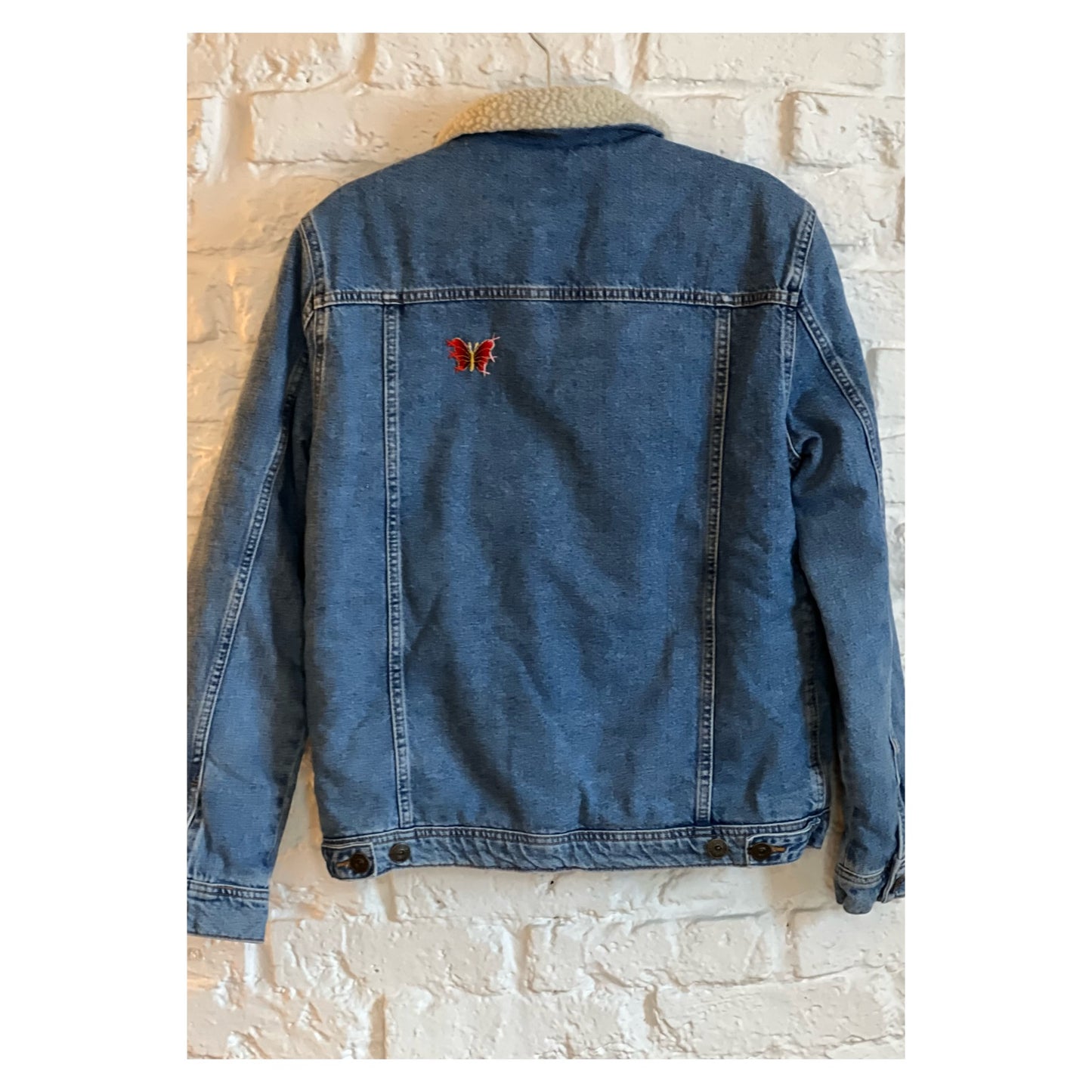 VESTE DENIM FOURRÉE AND ROCK'N'ROLL