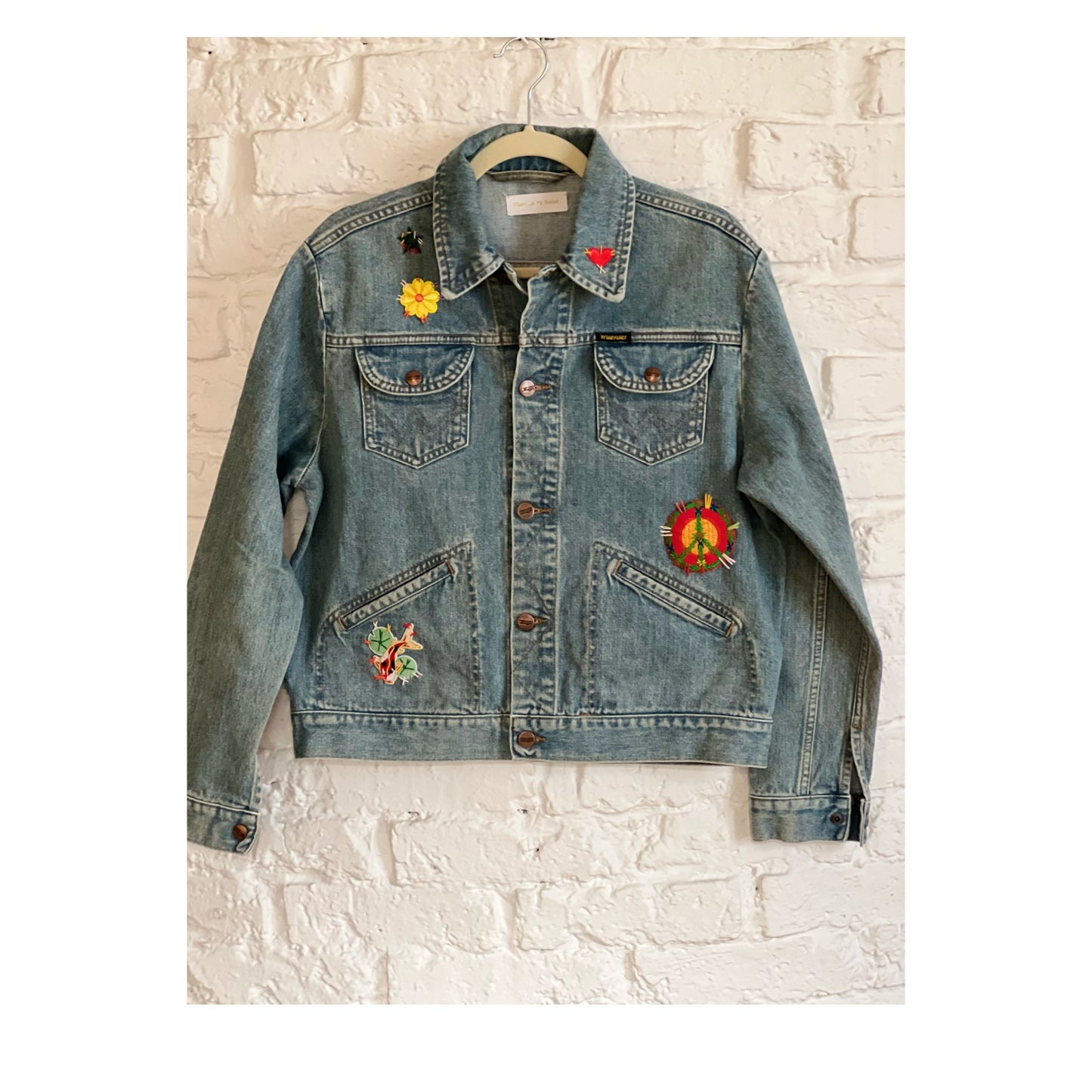 VESTE DENIM PEACE & FISH