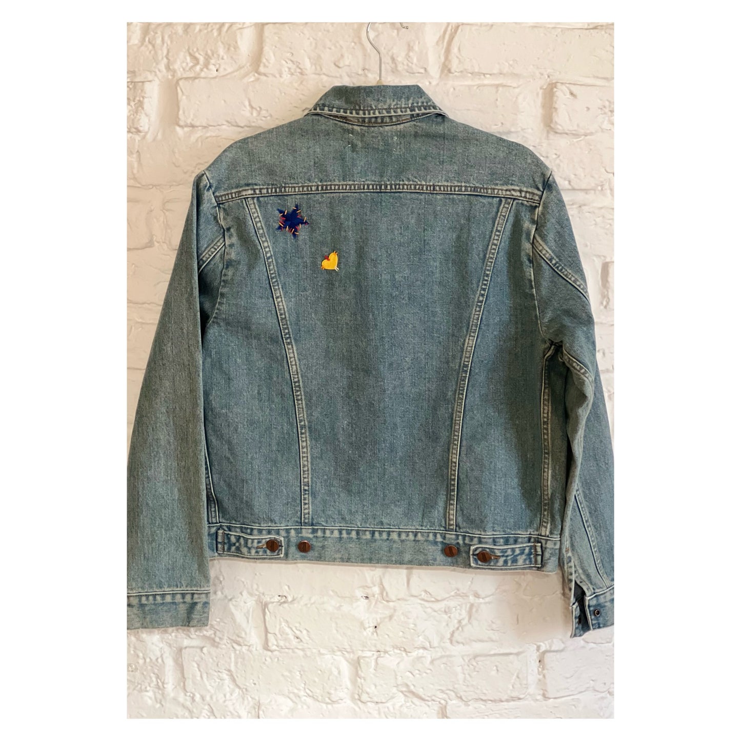 VESTE DENIM PEACE & FISH