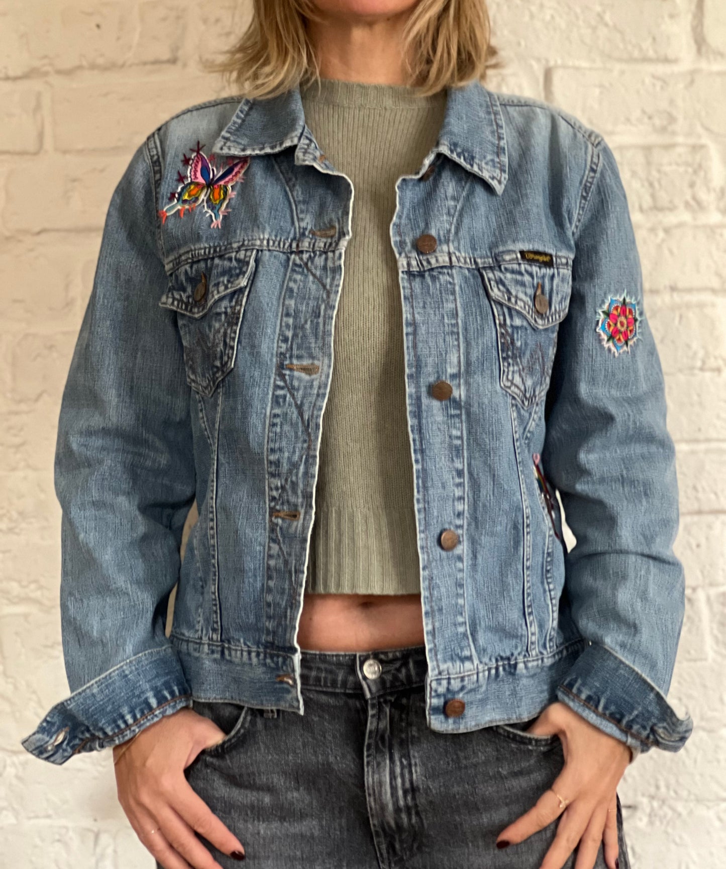 VESTE DENIM MUSHROOMFLY