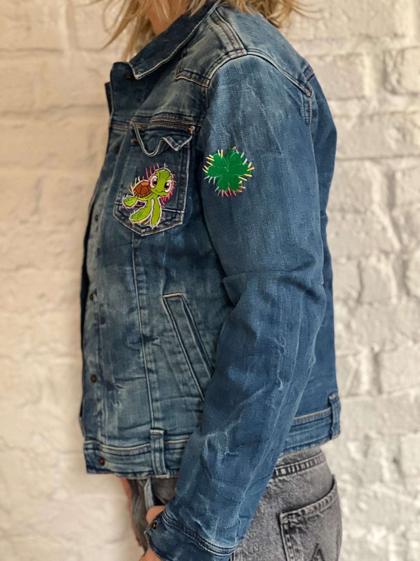 VESTE DENIM TURTLE FIRST