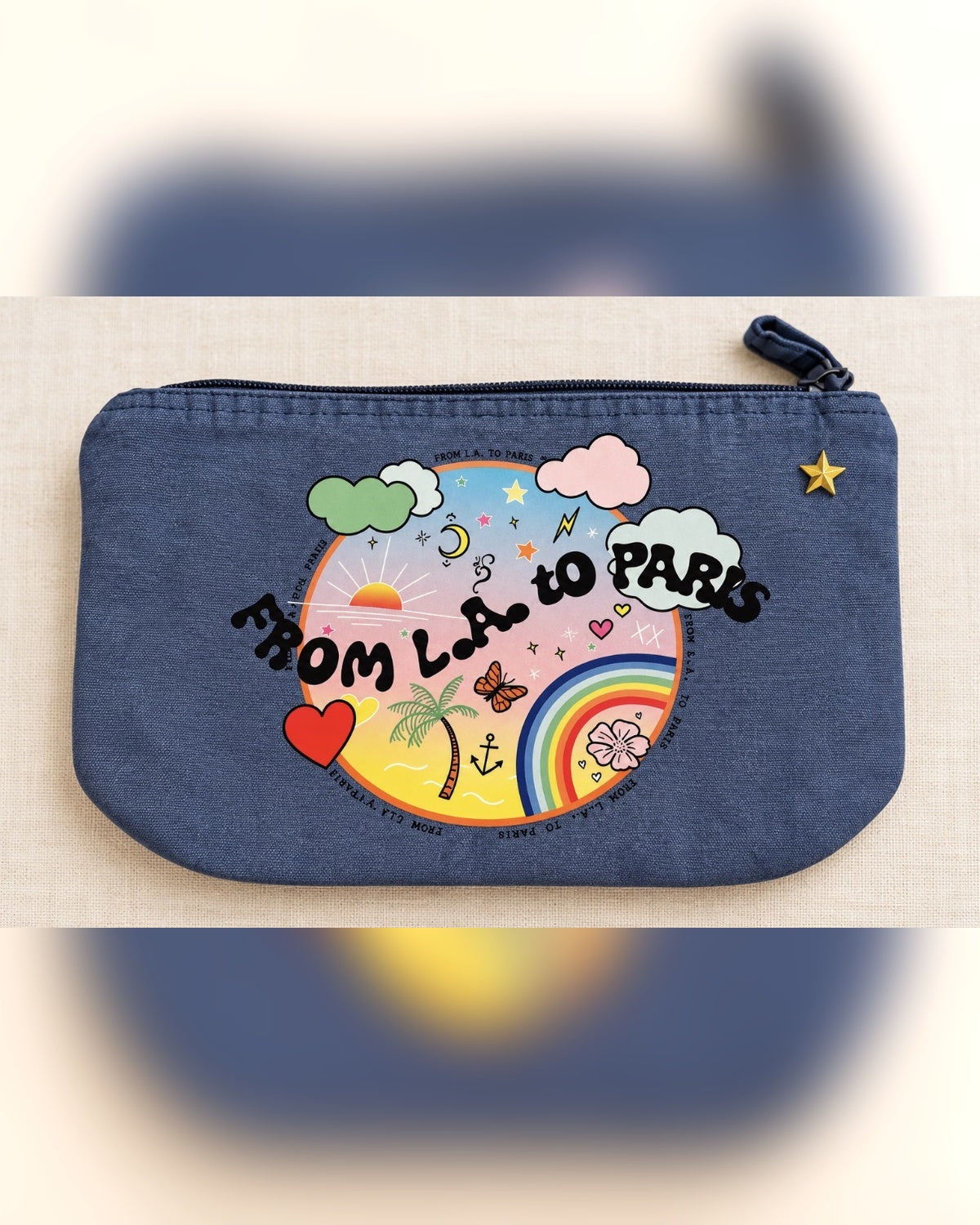 INK & DREAMS : POCHETTE BLEUE